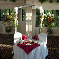 Ballroom Table Setting