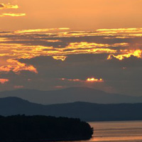 Lake Champlain Sunset