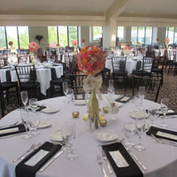 Reception Table Arrangement